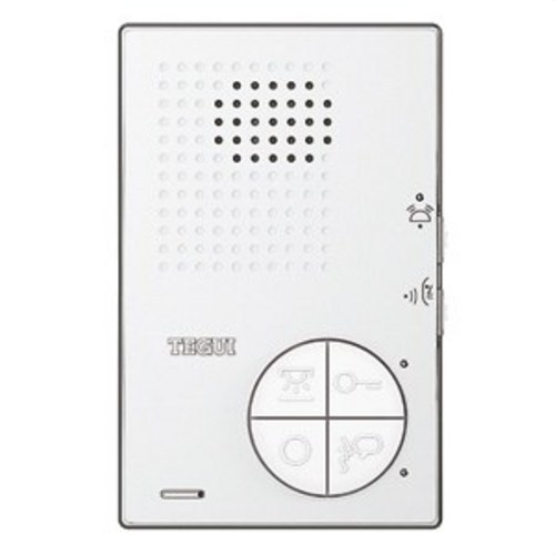 BTICINO - Teléfono manos libres C100A 12B 2 hilos en color blanco - Imagen 2