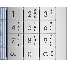 BTICINO - Frontal alfaumérico módulo teclado SFERA NEW