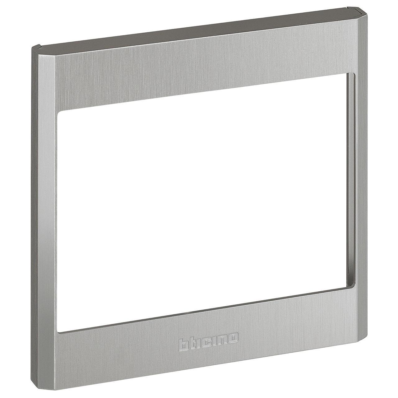 BTICINO - Marco 1 módulo L5000, aluminio - Imagen 2