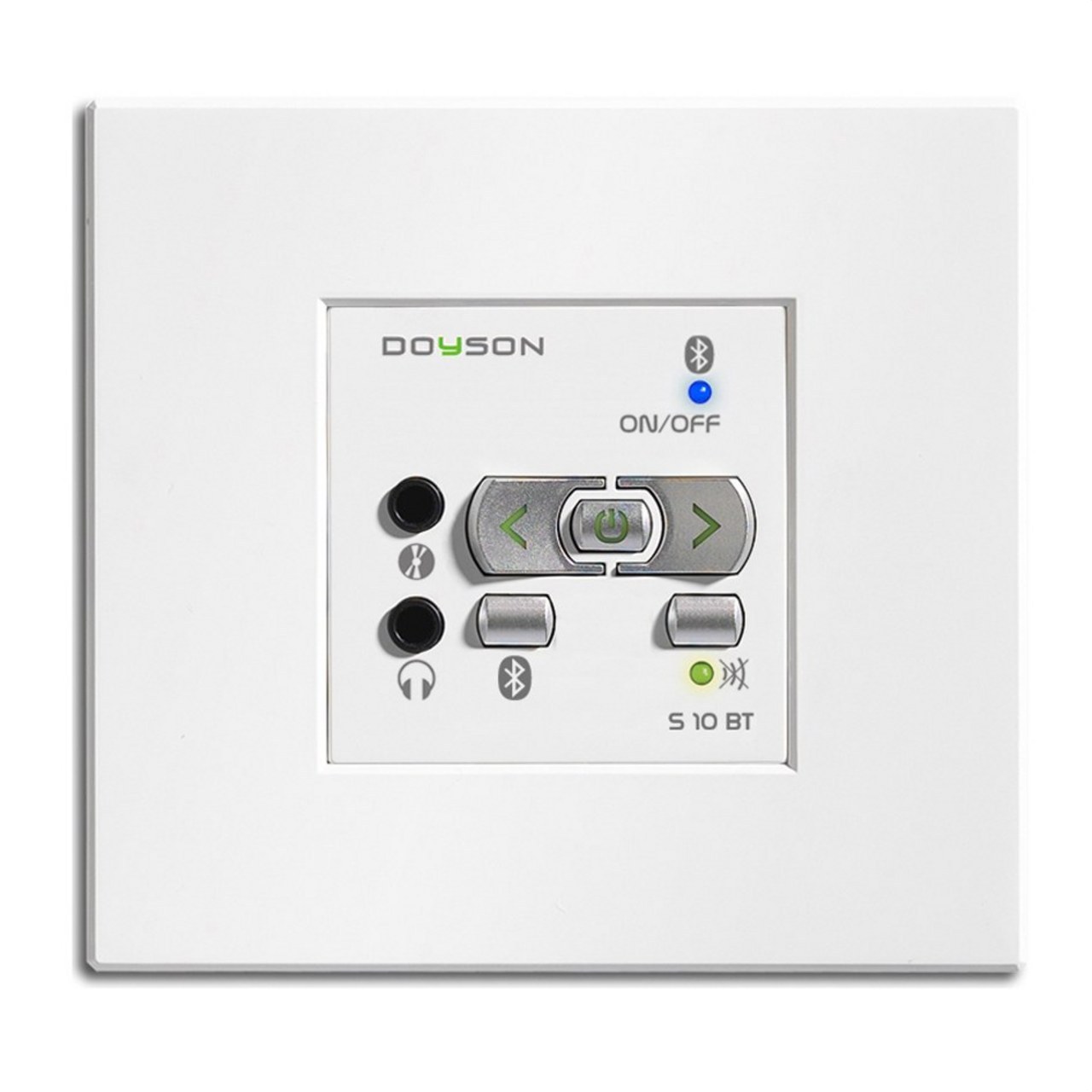 DOYSON - Mando bluetooth S10BT 1 canal estéreo E/S audio blanco - Imagen 2