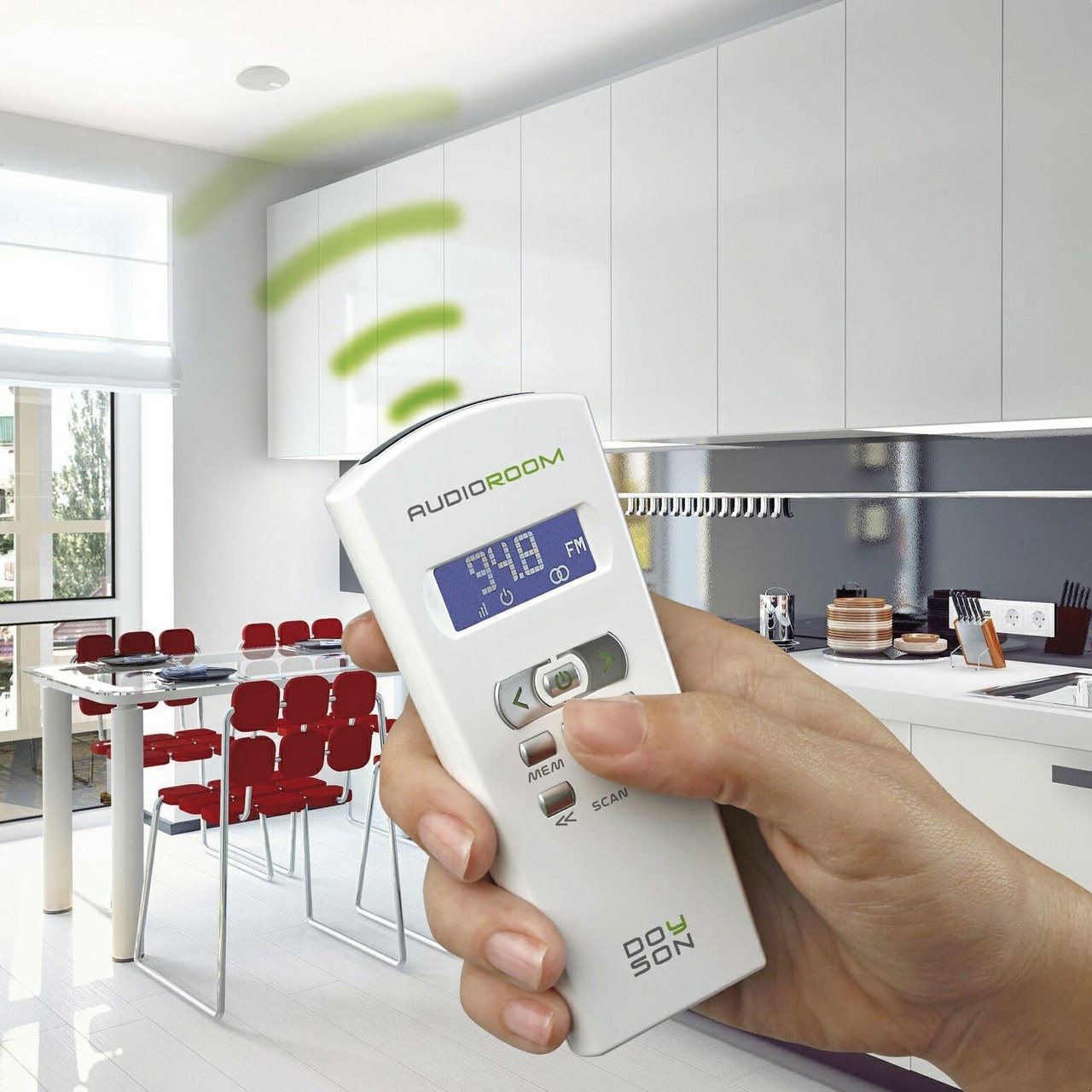 DOYSON - Kit radio FM con mando distancia estancia independiente - Imagen 2