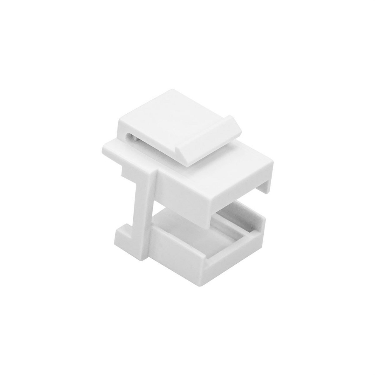 KEYNET SYSTEMS - Módulo keystone para adaptadores fibra SC/LC duplex blanco - Imagen 2