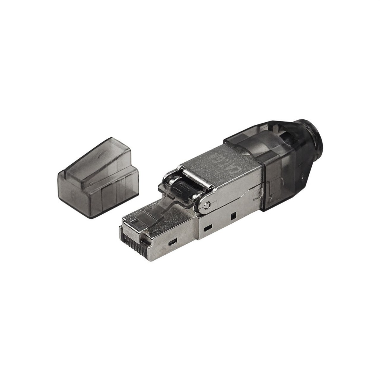 KEYNET SYSTEMS - Conector RJ45 Cat6-6A FTP montaje sin herramienta 23AWG rig/flex 30µ" - Imagen 4