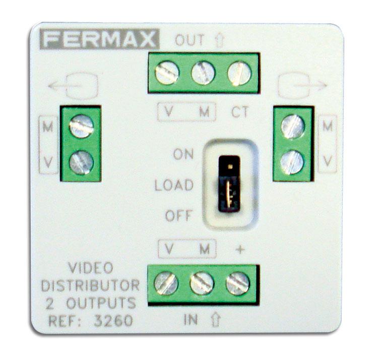 FERMAX - Mini distribuidor video para 2 salidas - Imagen 2
