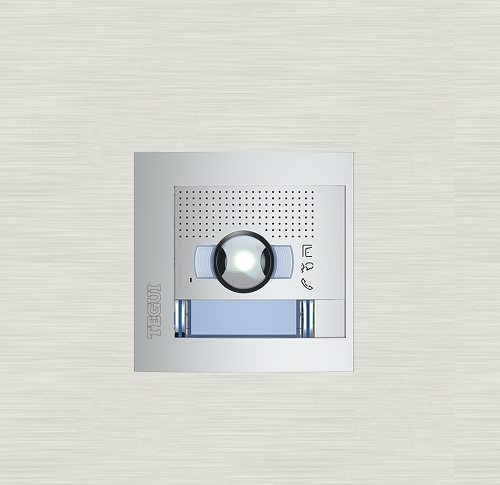 TEGUI - Kit video 2 viviendas 2 hilos, placa SFERA NEW HQ y dos monitores SERIE 8