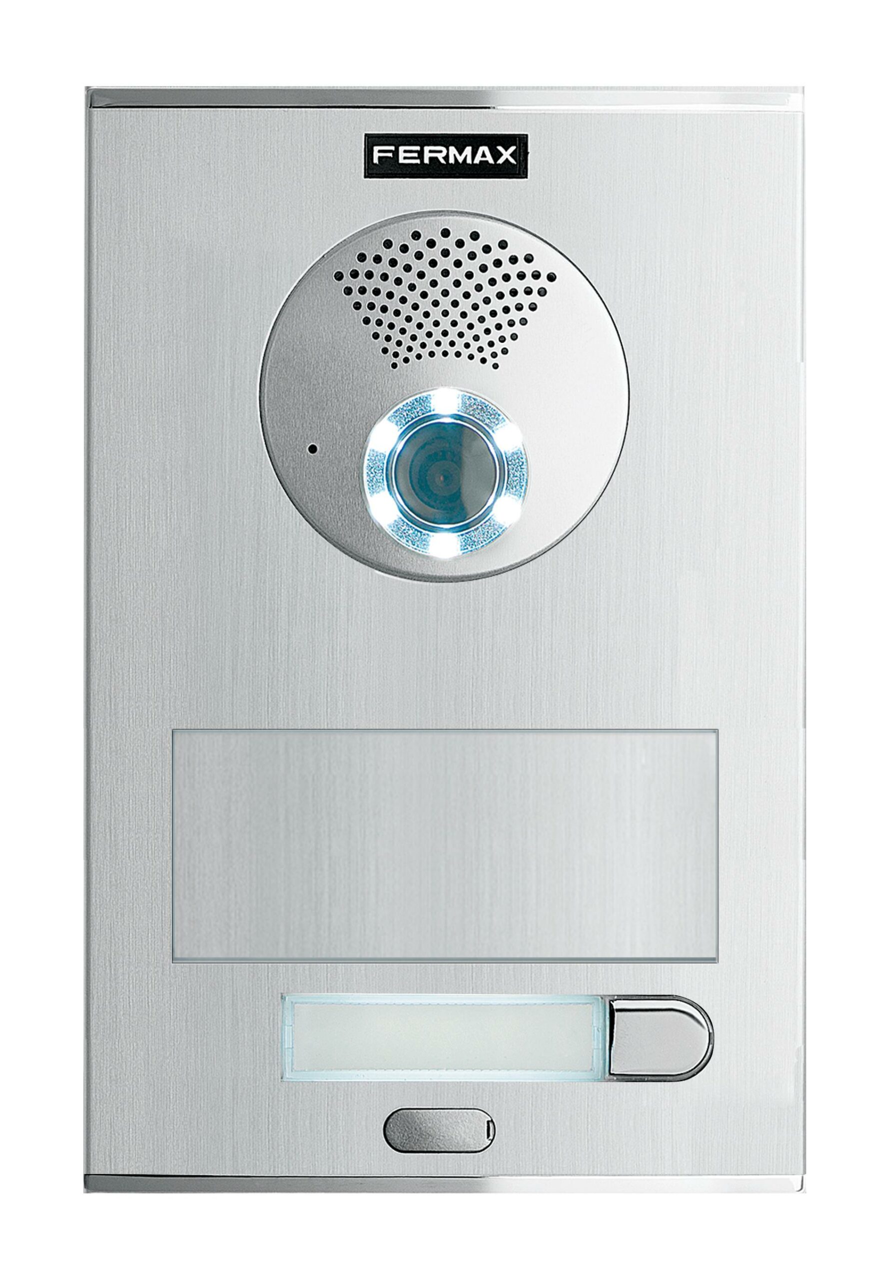 FERMAX - Placa CITY S4 CVP101 DUOX PLUS en aluminio anodizado para viviendas, apertura de la puerta, llamada a conserje - Imagen 2