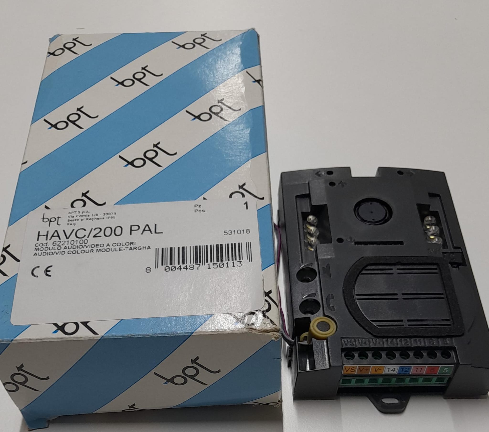 BPT - HAVC/200 PAL-AUDIO/VIDEO MODUL