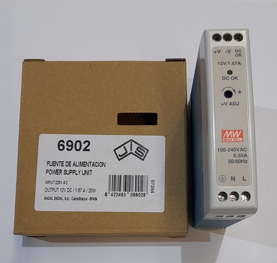 JIS - FUENTE DE ALIMENTACIÓN 12V Dc