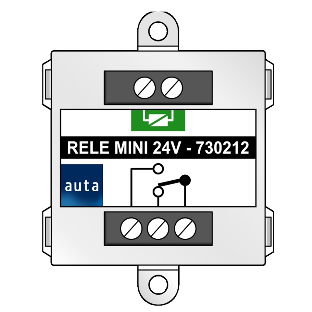 AUTA - Relé auxiliar 24V miniatura - Imagen 2
