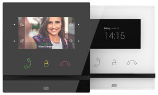 2N - 2N® Indoor Compact, Black (requires flush box 91378800 or desk stand 91378802 for an installation)