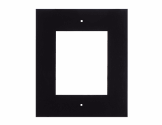 2N - 2N® IP Verso - Frame for flush installation, 1 module - black (must be together with 9155014)