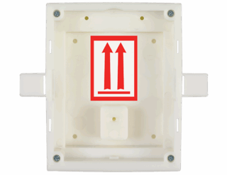 2N - 2N® IP Verso - Box for flush installation, 1 module (must be together with 9155011 or 9155011B)