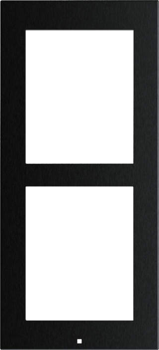 2N - 2N® IP Verso - Frame for surface installation, 2 modules - black