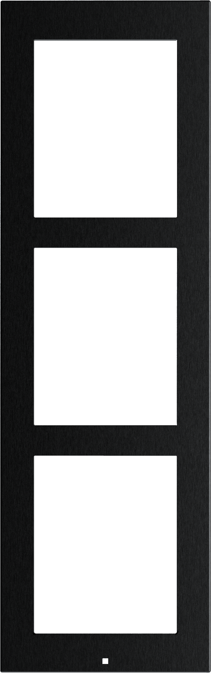 2N - 2N® IP Verso - Frame for surface installation, 3 modules - black