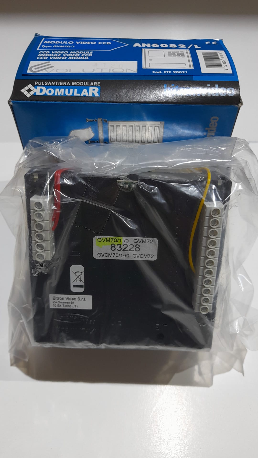 BITRON - Modulo Video 1T EV1 S70 Evolut - Imagen 2