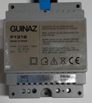 GUINAZ - Alimentador audio 18VA 220VAC