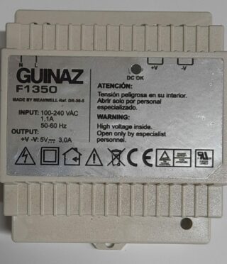 GUINAZ - Fuente alimentación para sistema IP