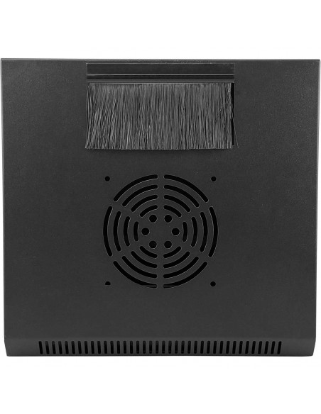 KEYNET SYSTEMS - Rack 10" pared 6Ux312x300mm incluye bandeja + panel 12 puertos vacío - Imagen 6