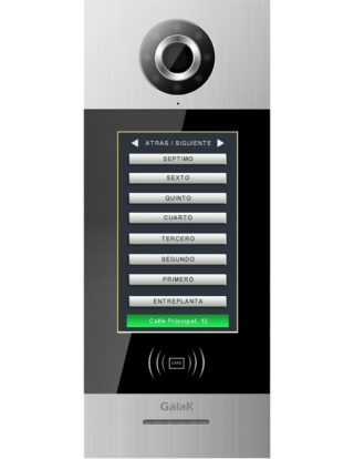 GALAK - PLACA VIDEOPORTERO TACTIL