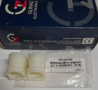 GUINAZ - Conjunto separadores cajas empotrar placa aluminio paralelo