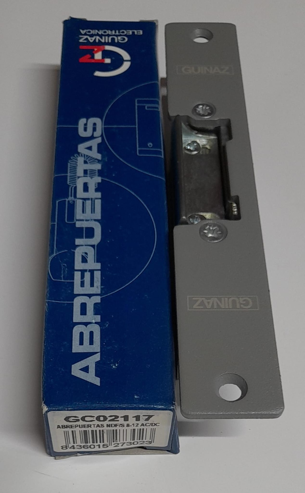 GUINAZ - Abrepuerta standard 12V corriente alterna/corriente continua