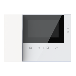 NIESSEN - Monitor color 4,3" con auricular blanco