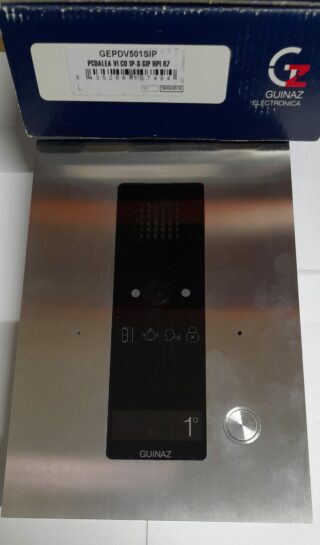 GUINAZ - Placa calle ALEA IP video COLOR 1 pulsador