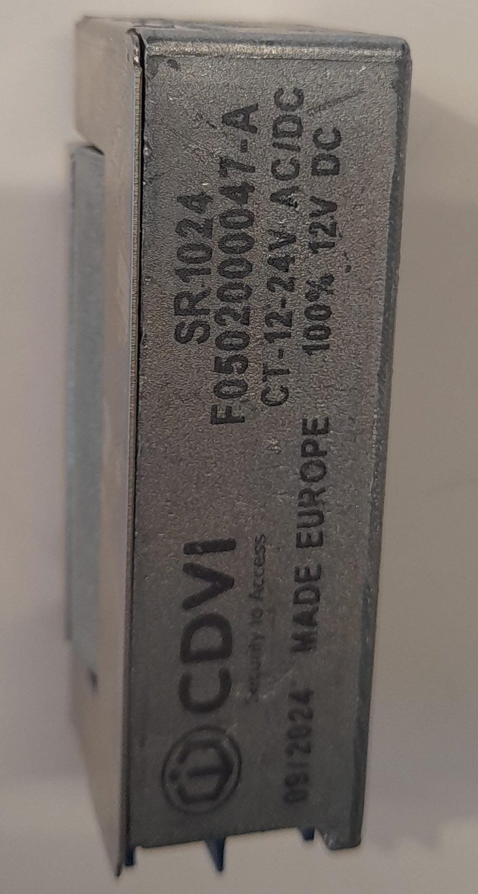 CDVI - Abrepuertas simétrico funcionamiento normal - 12-24 Vca/cc - Imagen 2