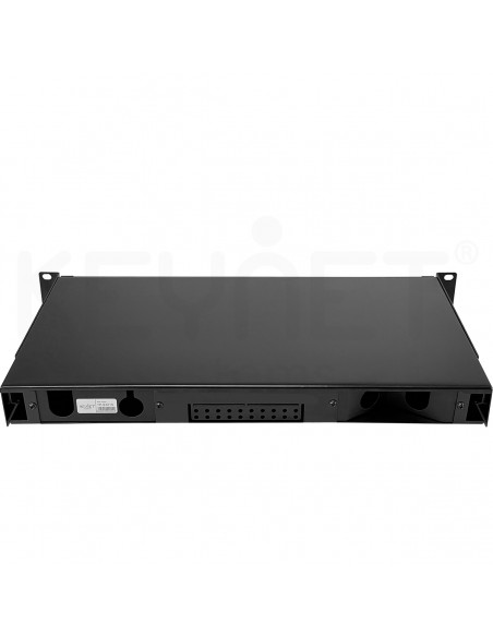 KEYNET SYSTEMS - Bandeja fibra 19" telescópica incluye 24SC/APC tapón traslúcido y accesorios - Imagen 2