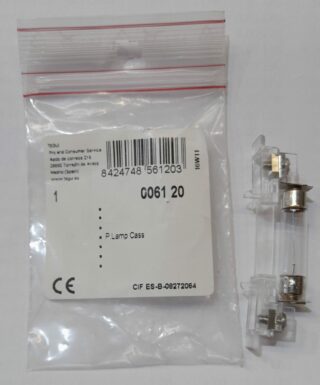 TEGUI - Conjunto portalámparas casette pulsador