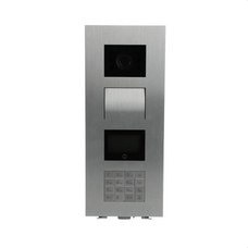 NIESSEN - Placa calle video teclado ID/OX aluminio