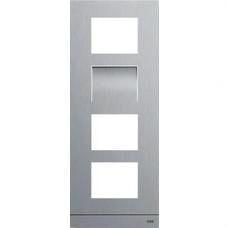 NIESSEN - Placa calle vídeo-audio IP tamaño 1/4 acero inoxidable