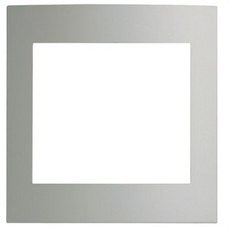 BTICINO - Marco 1 módulo SFERA en aluminio