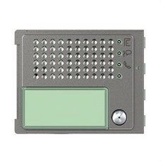 BTICINO - Placa frontal audio 1 pulsador 1 columna ROBUR