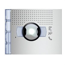 BTICINO - Placa frontal audio/vídeo gran apertura acabado Allmetal