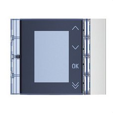 BTICINO - Placa frontal módulo display acabado Allmetal