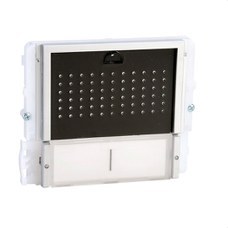 COMELIT - Módulo audio 2 pulsadores con tapa negro