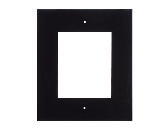 2N - 2N® IP Verso - Marco para instalación empotrada, 1 módulo - negro