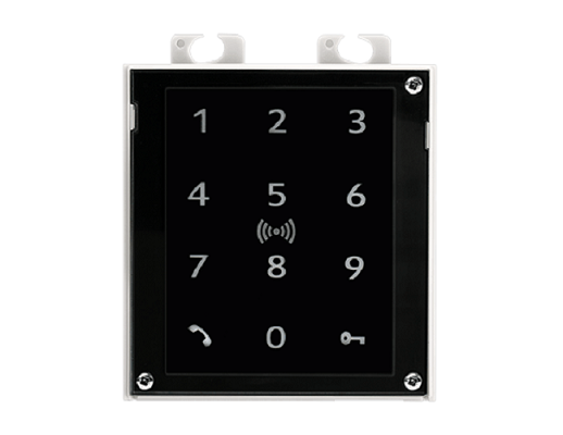 2N - 2N® IP Verso - Teclado táctil y lector RFID 125 kHz, 13,56 MHz, NFC, compatible con PICard - Imagen 2