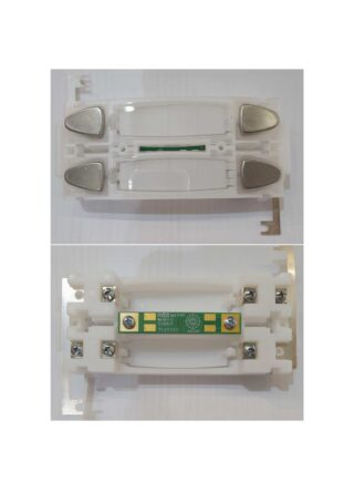 ALCAD - RPD-102 GRUPO DE 2 PULSADORES DOBLES L201 LED