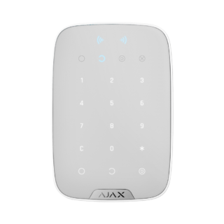AJAX - Teclado independiente con lector Bidireccional Certificado grado 2 Inalámbrico 868 MHz Jeweller
Armado, armado parcial, desarmado y emergencia Alimentación 4 pilas AA 1.5 V