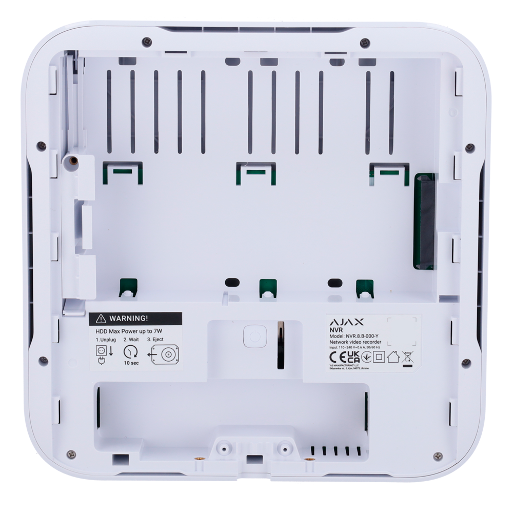 AJAX - Grabador NVR 8 canales - Imagen 3