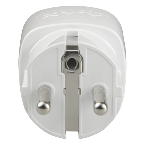 AJAX - Enchufe inteligente con control remoto Inalámbrico 868 MHz Jeweller 230 VAC 50 Hz / Hasta 2.5 kW (11 A) Medidor de consumo Color blanco - Imagen 2