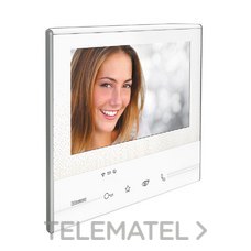 BTICINO - Manos libres C300 2 hilos 7" en color claro