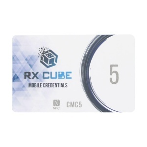 CDVI - TARJETA DE AMPLIACIÓN 5 CREDENCIALES MÓVILES PARA RX-CUBE
