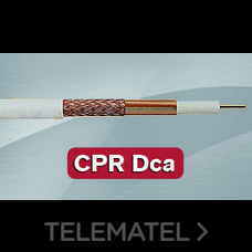 FTE-MAXIMAL - Cable coaxial K 290 WD GOLD Cu 1.13 CPR ClassDca (100m)