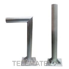 FTE-MAXIMAL - Soporte PG40 curvo pared/mástil barandilla 40mm