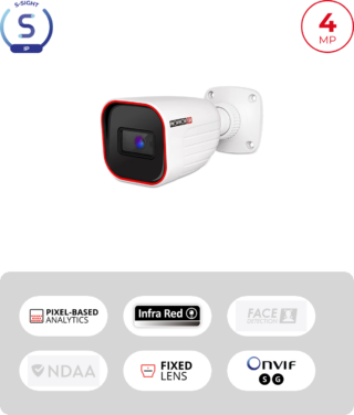 PROVISION - Tubular IP S-SIGHT 4MP IR20m 2.8mm