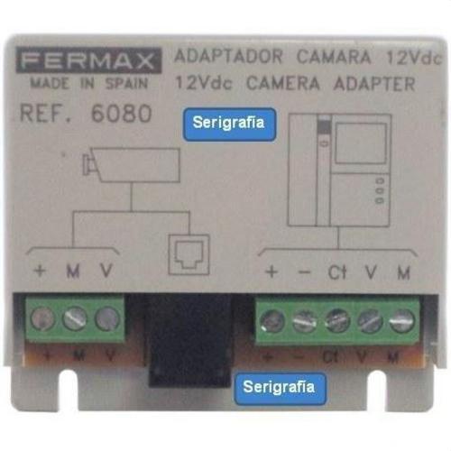 FERMAX - Adaptador cámara 18Vdc/12Vdc - Imagen 2