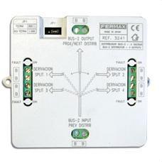 FERMAX - Distribuidor/aislador 4 salidas BUS2